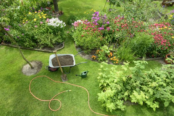 Flower Bed Construction in Sugar Land