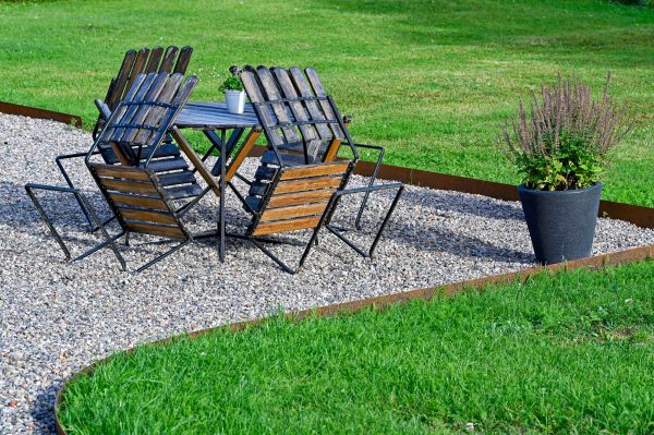 Metal Edging Installation in Sugar Land